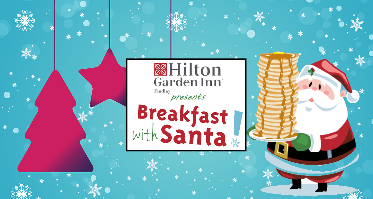 Breakfast With Santa At The Hilton Garden Inn Social Findlay